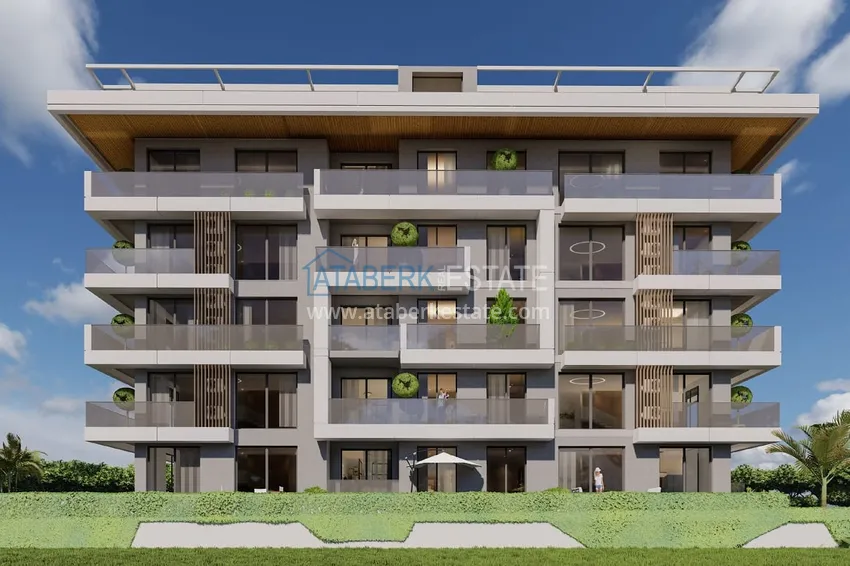 A new residential complex project in Oba - Alanya. 3-year installment plan 6 