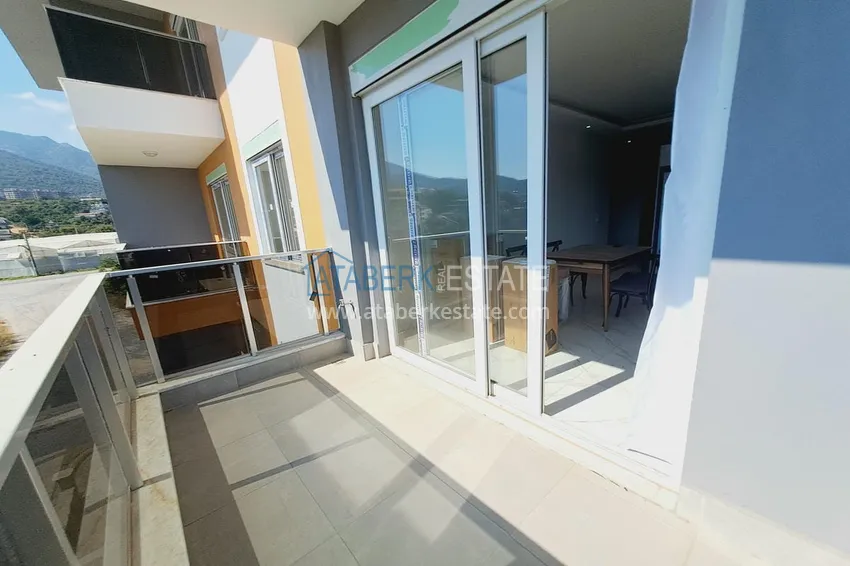 Purchase One bedroom apartment with new furniture and mountain views - Oba district, Alanya 7 