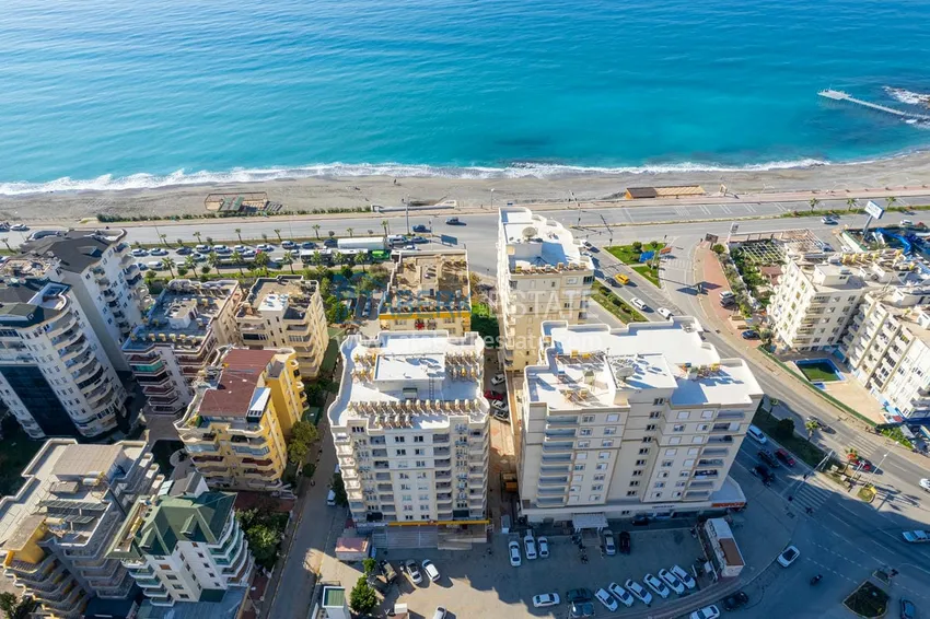 Two-bedroom apartment on the beachfront - Tosmur district, Alanya 9 