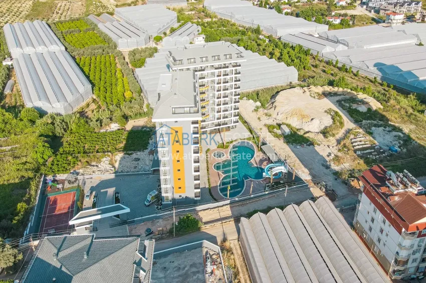 Finely finished apartments in a comfortable complex — Alanya, Avsallar district 6