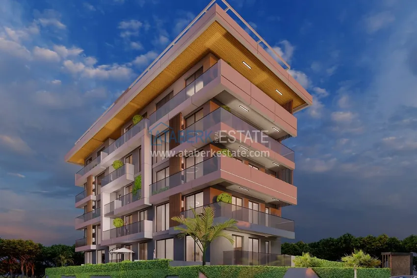 A new residential complex project in Oba - Alanya. 3-year installment plan 7 