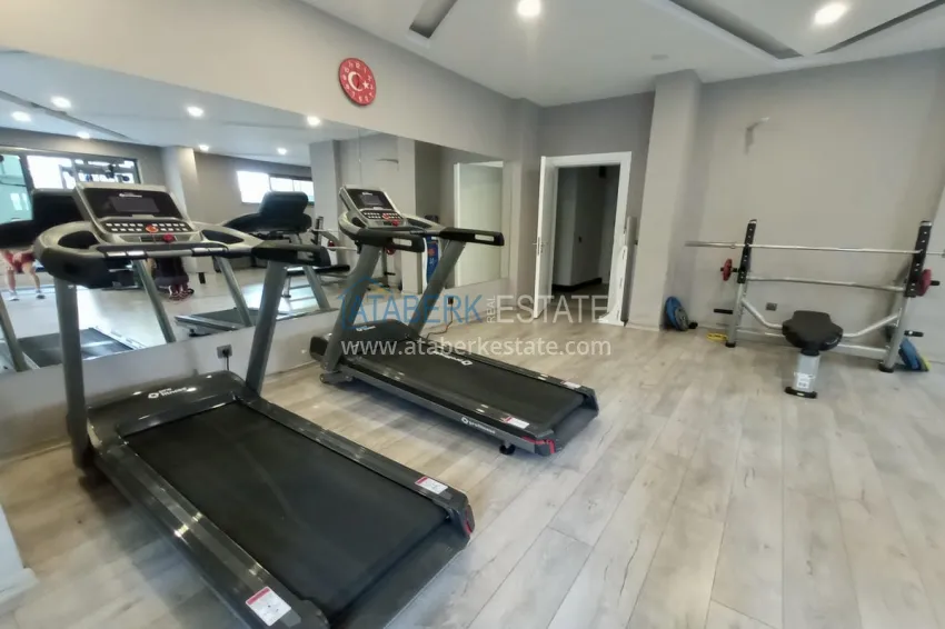 Furnished 2+1 apartment in a complex with infrastructure - Alanya Center 13 
