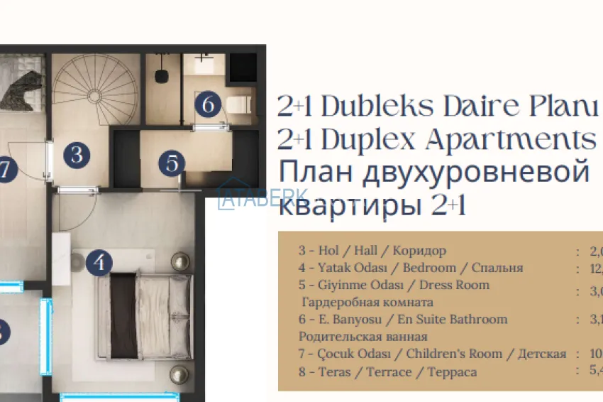 Buy cheap Sales start! Pencil project — chamber complex in Fener, Antalya 6 