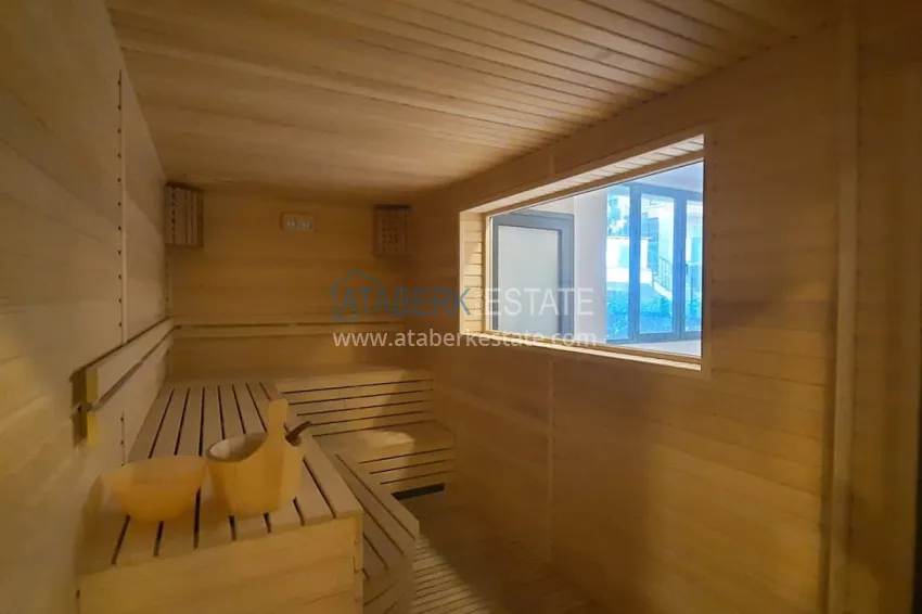 Furnished 2+1 apartment in a complex with infrastructure - Alanya Center 14 