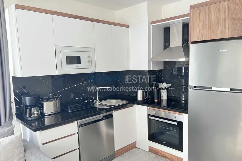 Purchase One bedroom apartment for rent in Avsallar district, Alanya No. 15 8 