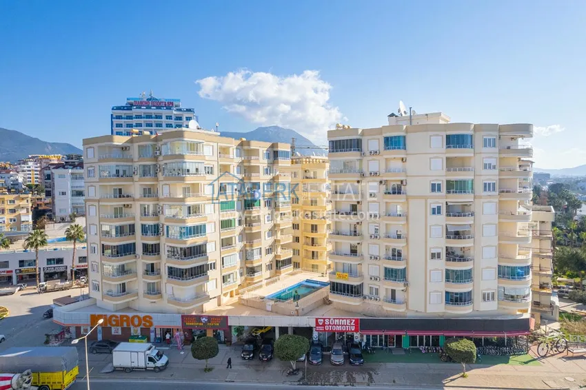 Two-bedroom apartment on the beachfront - Tosmur district, Alanya 10 