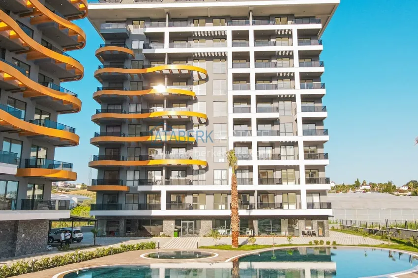 Finely finished apartments in a comfortable complex — Alanya, Avsallar district 8