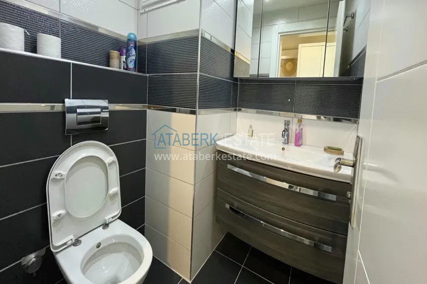 Purchase Furnished two-bedroom apartment in a modern complex, Oba district, Alanya 9 