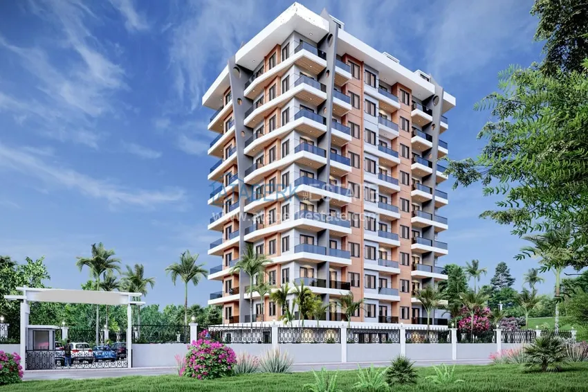 Apartments from an investor in a complex under construction — Alanya, Avsallar district  8 