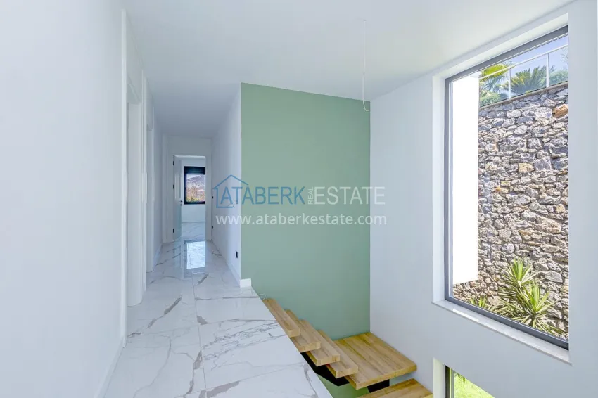 Purchase Exclusive project of a private villa in high-tech style in the Kargicak area 9