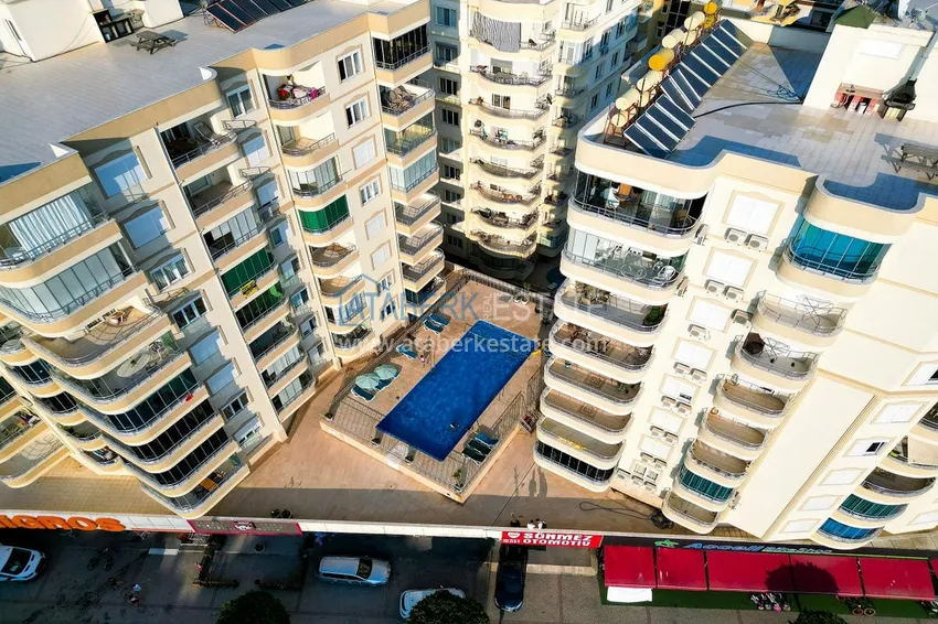 Two-bedroom apartment on the beachfront - Tosmur district, Alanya 11 