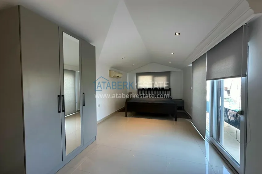 Purchase Furnished duplex penthouse in the center of Alanya - Cleopatra beach area 9 