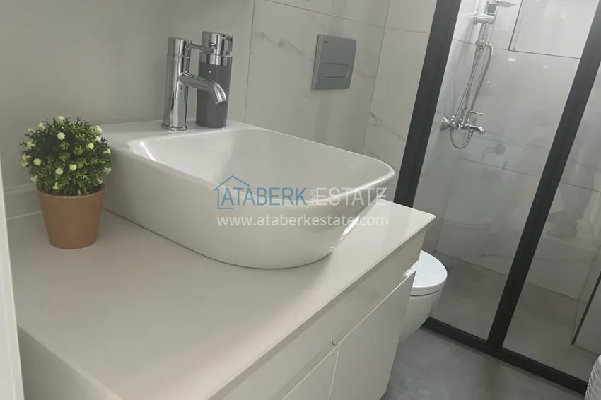 Purchase One bedroom apartment with furniture in the center of Alanya 9