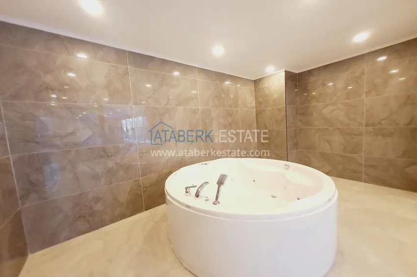 New buildings in Alanya! Furnished one-bedroom apartment in a modern residential complex in the center of Oba 9