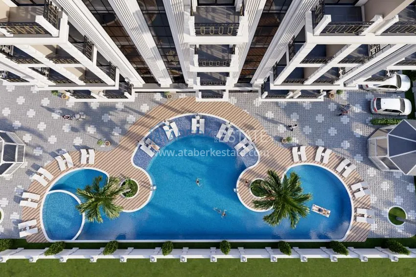 Apartments in the Avsallar district from the owner with installments  9 