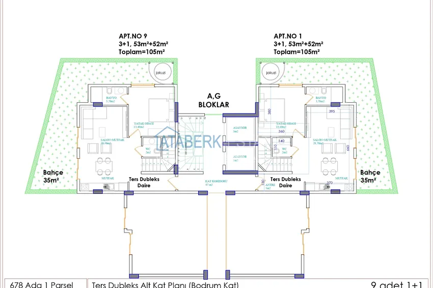 Buy cheap Investment property under construction - Alanya, Oba district 4 
