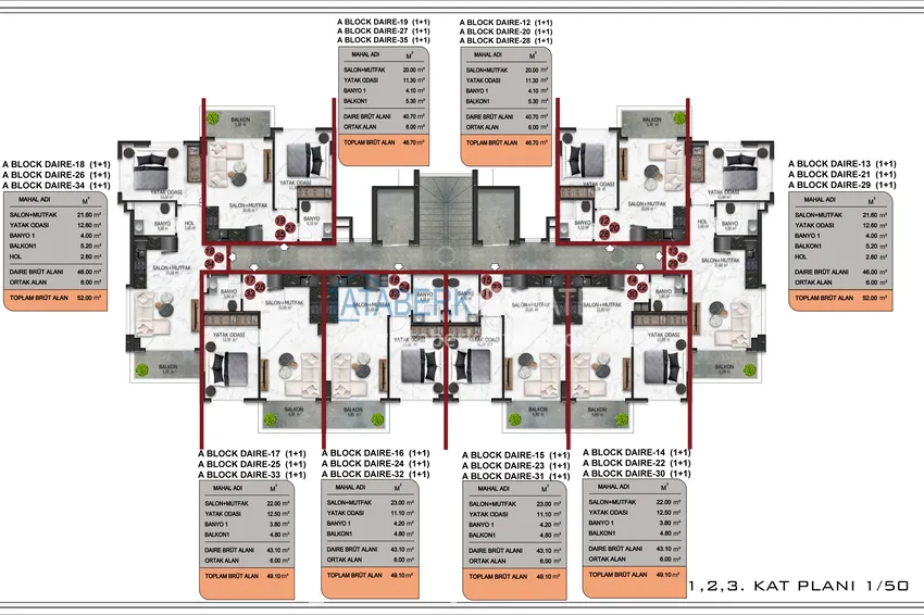 Buy cheap New high-quality residential complex in Alanya, Oba district 1