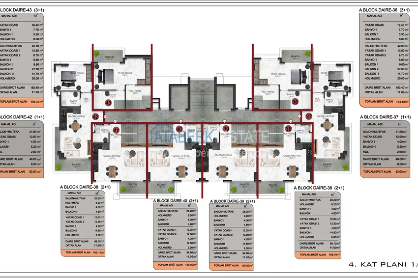 Buy cheap New high-quality residential complex in Alanya, Oba district 2