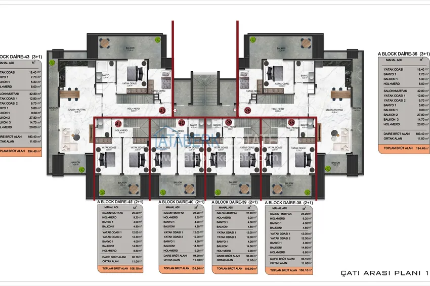Buy cheap New high-quality residential complex in Alanya, Oba district 3
