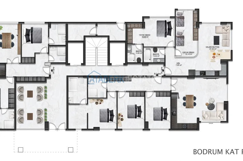 Buy cheap New high-quality residential complex in Alanya, Oba district 6