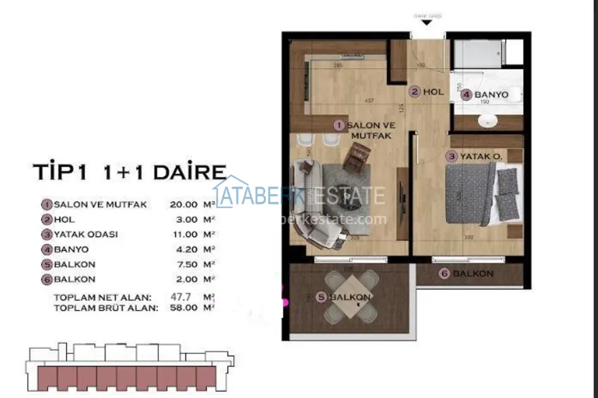 Buy cheap A new residential complex under construction in Erdemli, Mersin — your comfort and investment attractiveness 7