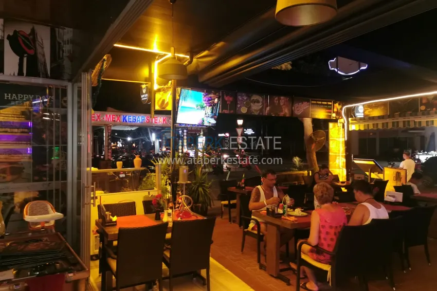 Ready-made Business with Guaranteed Income. Cafe in Alanya City Center, Damlataş District 23 