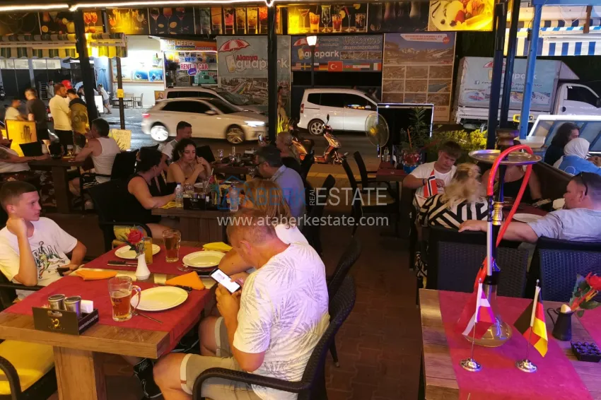 Ready-made Business with Guaranteed Income. Cafe in Alanya City Center, Damlataş District 26 