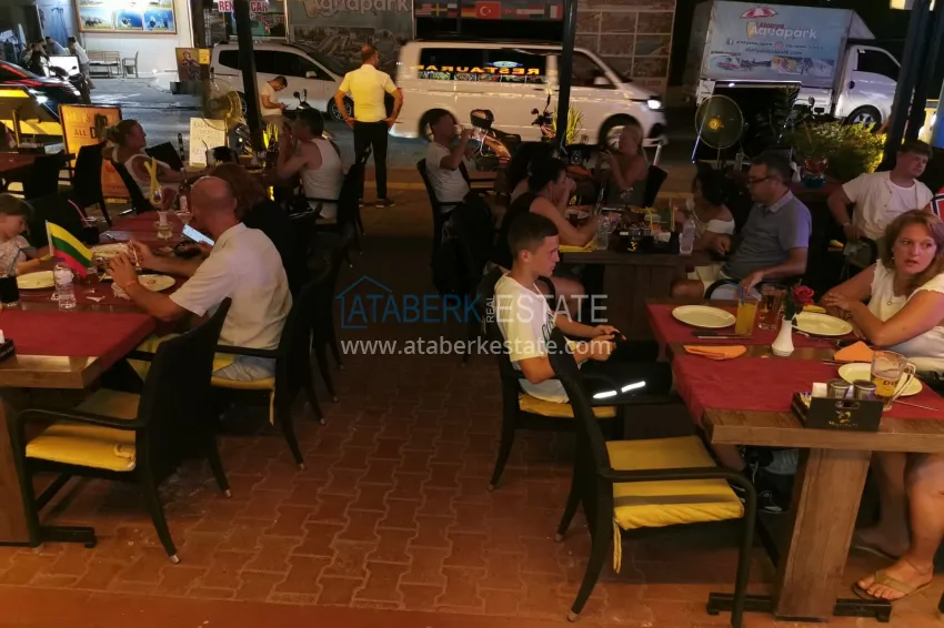 Ready-made Business with Guaranteed Income. Cafe in Alanya City Center, Damlataş District 28 