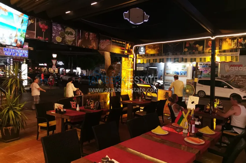 Ready-made Business with Guaranteed Income. Cafe in Alanya City Center, Damlataş District 33 