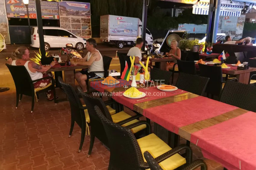 Ready-made Business with Guaranteed Income. Cafe in Alanya City Center, Damlataş District 35 