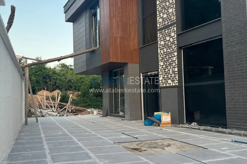 Stylish project at the final stage of construction in Alanya, Kestel district 12 