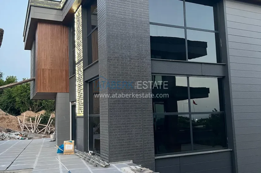 Stylish project at the final stage of construction in Alanya, Kestel district 13 