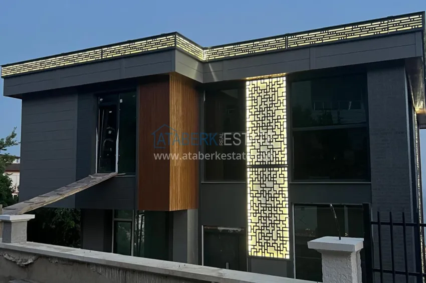 Stylish project at the final stage of construction in Alanya, Kestel district 17 
