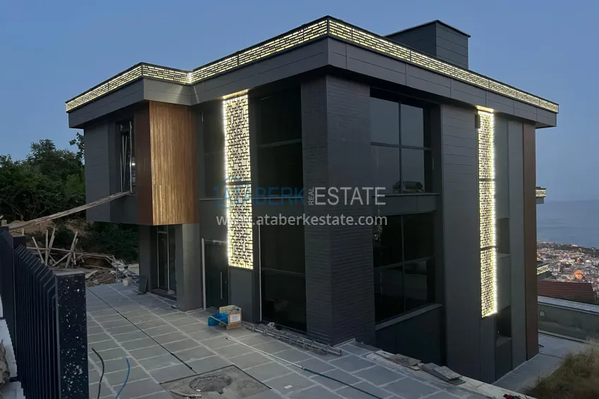 Stylish project at the final stage of construction in Alanya, Kestel district 18 