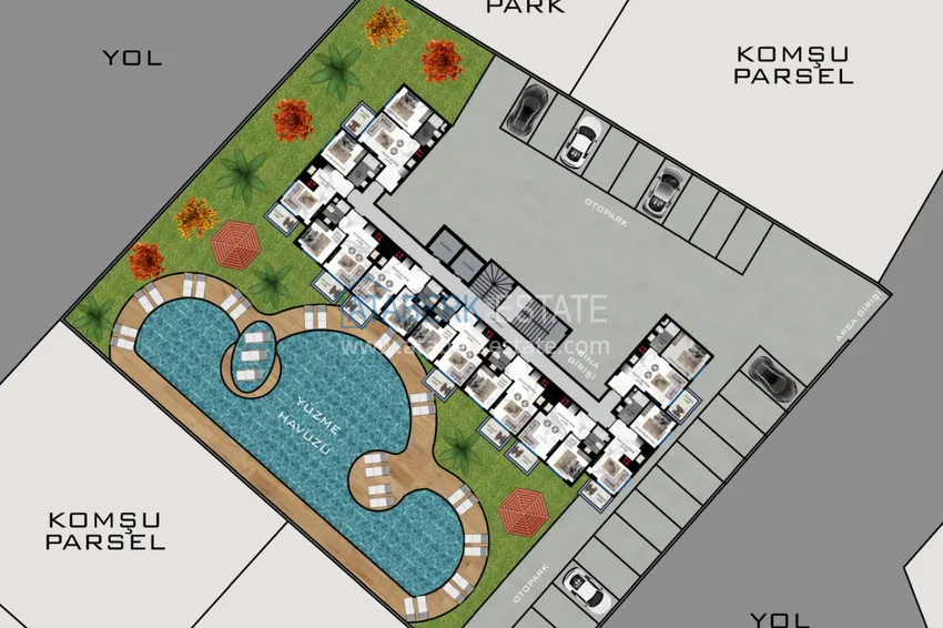 Buy cheap Apartments in the Avsallar district from the owner with installments  2 