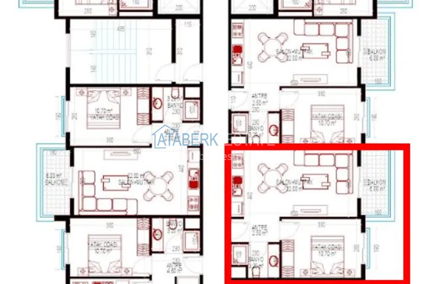 Buy cheap Apartments in Mahmutlar from an investor in a complex at the final stage of construction  1 