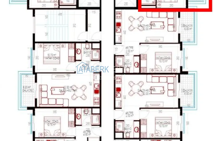 Buy cheap Apartments in Mahmutlar from an investor in a complex at the final stage of construction  2 