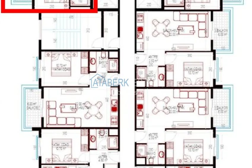 Buy cheap Apartments in Mahmutlar from an investor in a complex at the final stage of construction  3 