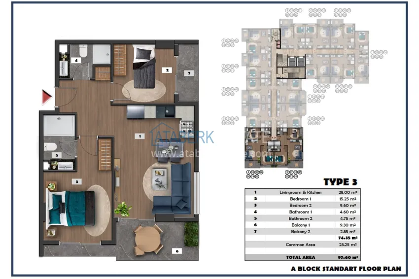 Buy cheap Apartments from the owner in a new comfort complex — Alanya, Payallar district 1 
