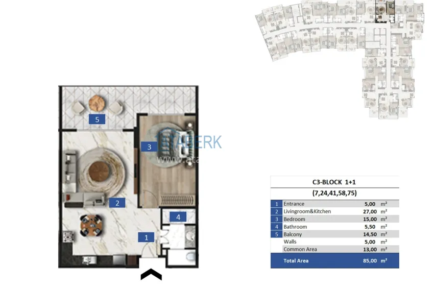 Buy cheap Apartments from the owner in a complex hotel — Alanya, Turkler district 2 