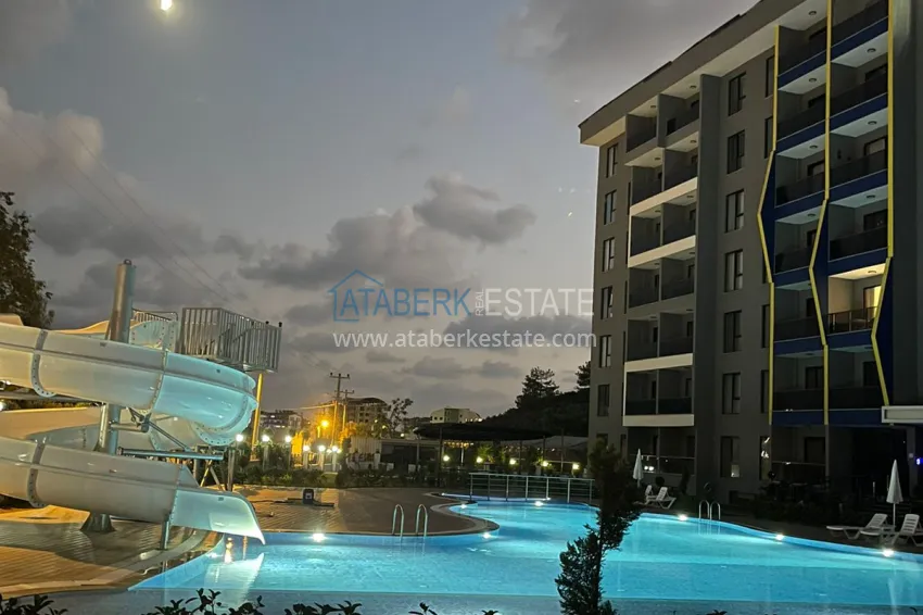 Furnished 1+1 apartment in a new modern complex in Gazipasa 5 