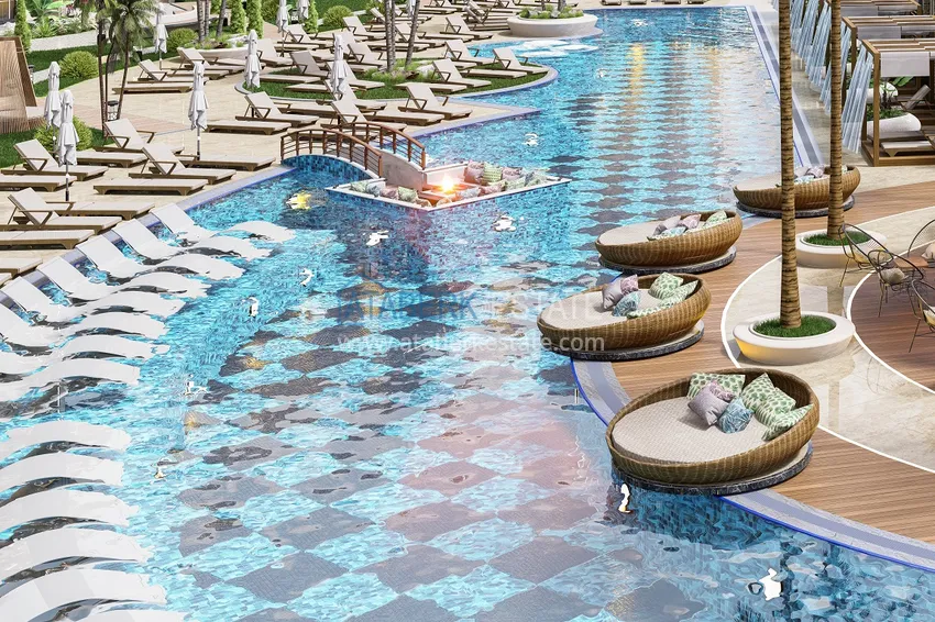 Investment property under construction from an investor — Alanya, Oba district  10 