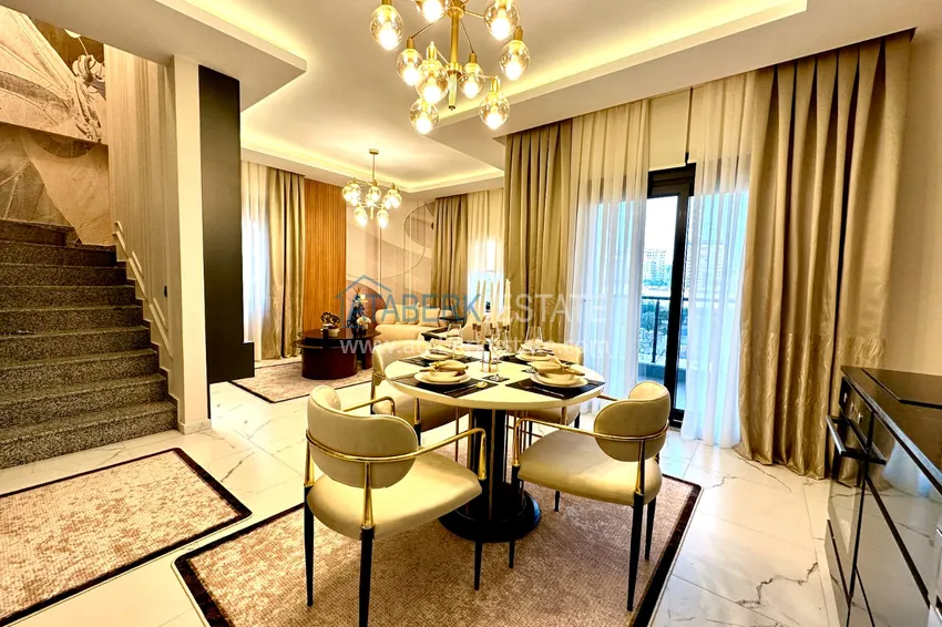 Purchase  Luxurious duplex with original interior — new buildings in Alanya, Mahmutlar district 13 