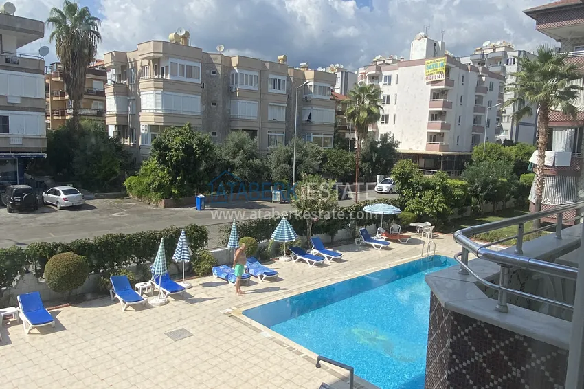 Purchase  One bedroom apartment in a cozy residential complex. Suitable for a residence permit. Oba District, Alanya 10 