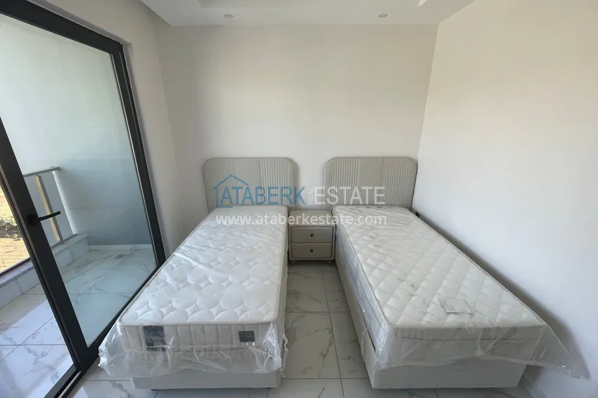 Purchase Duplex with new furniture and mountain views in a modern complex - Gazipasa City 11 