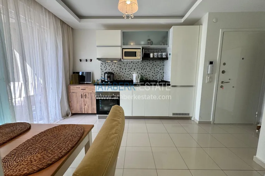 Purchase  1+1 apartment just 350 meters from the Mediterranean Sea, Oba district — Alanya 1 