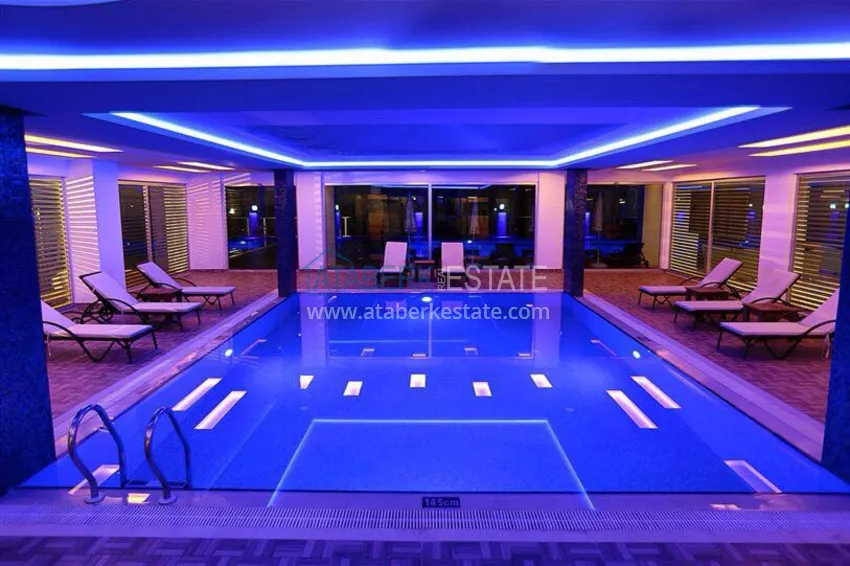 Real estate for a residence permit. Three-room apartment with furniture in Alanya, Tosmur district  11 