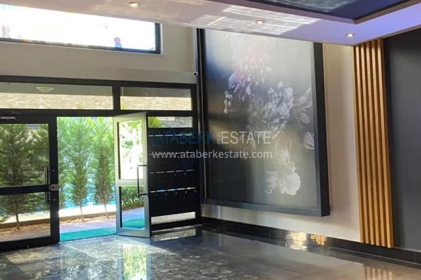 Linear 3+1 apartment with separate kitchen, new furniture and partial sea view - Mahmutlar district, Alanya 11