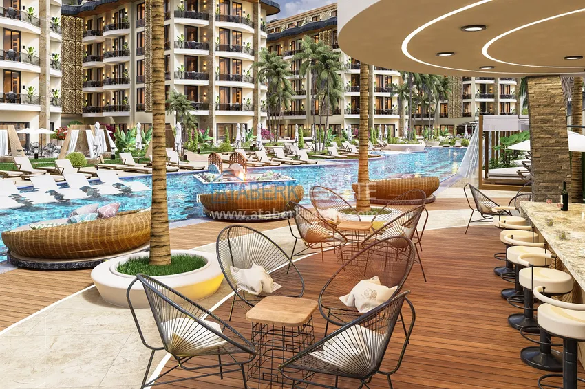 Investment property under construction from an investor — Alanya, Oba district  12 