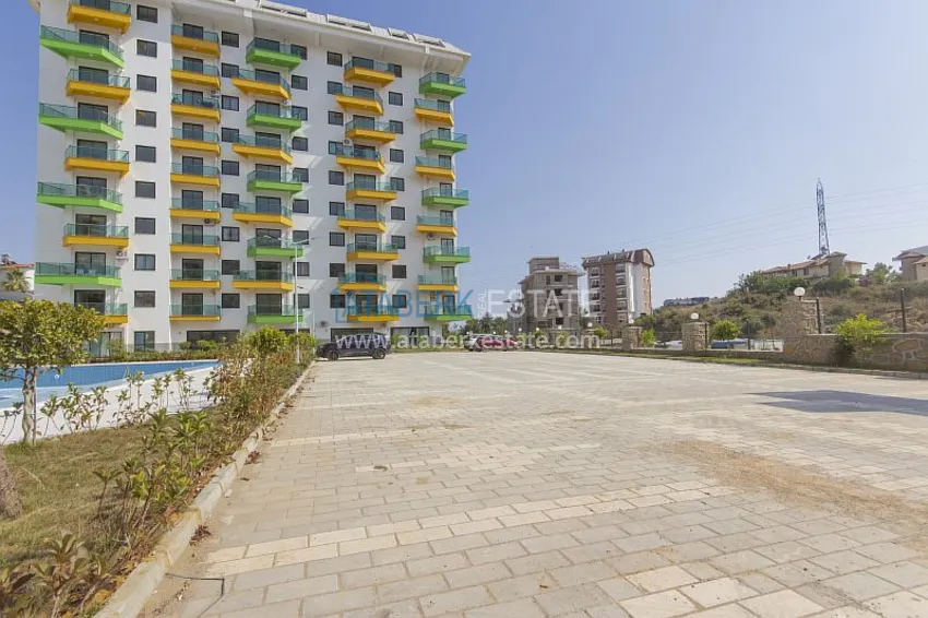 Finely finished one-bedroom apartment with sea view, Avsallar district — Alanya 11 